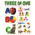 Three In One Book - English Alphabet, Numbers, General Knowledge